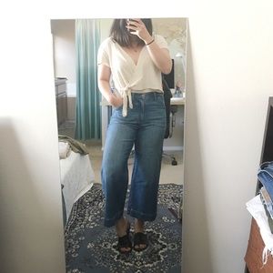 Madewell Wide Leg Crop
